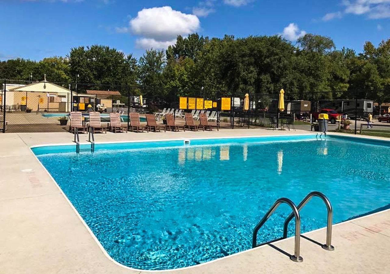 Sandusky Koa Holiday Campground Hotel Eksteriør billede